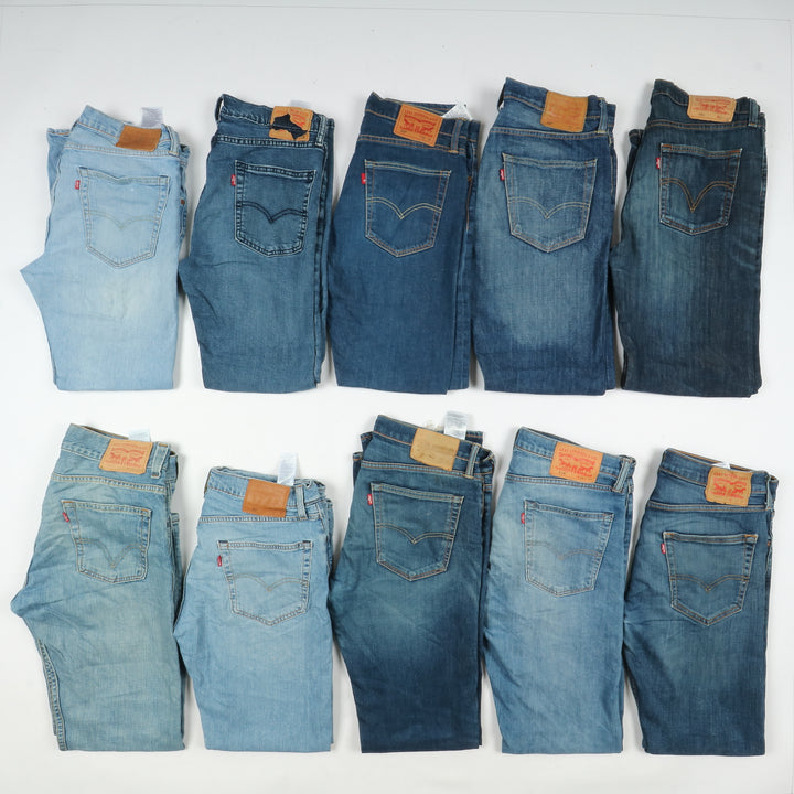 Levi's ZIP fly, Grado A+B, stock da 40pz Levis jeans Uomo e Donna Denim