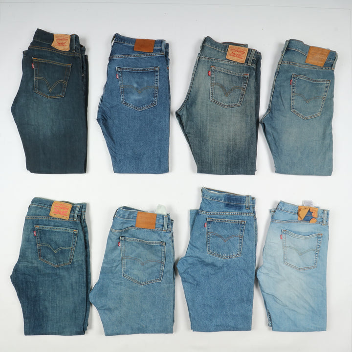 Levi's ZIP fly, Grado A+B, stock da 40pz Levis jeans Uomo e Donna Denim