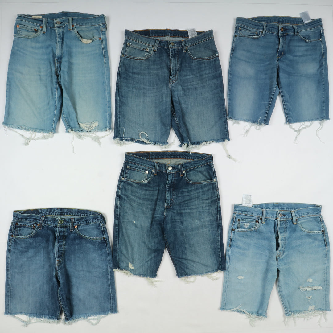 Levi's bermuda short uomo Box da 56pz jeans denim