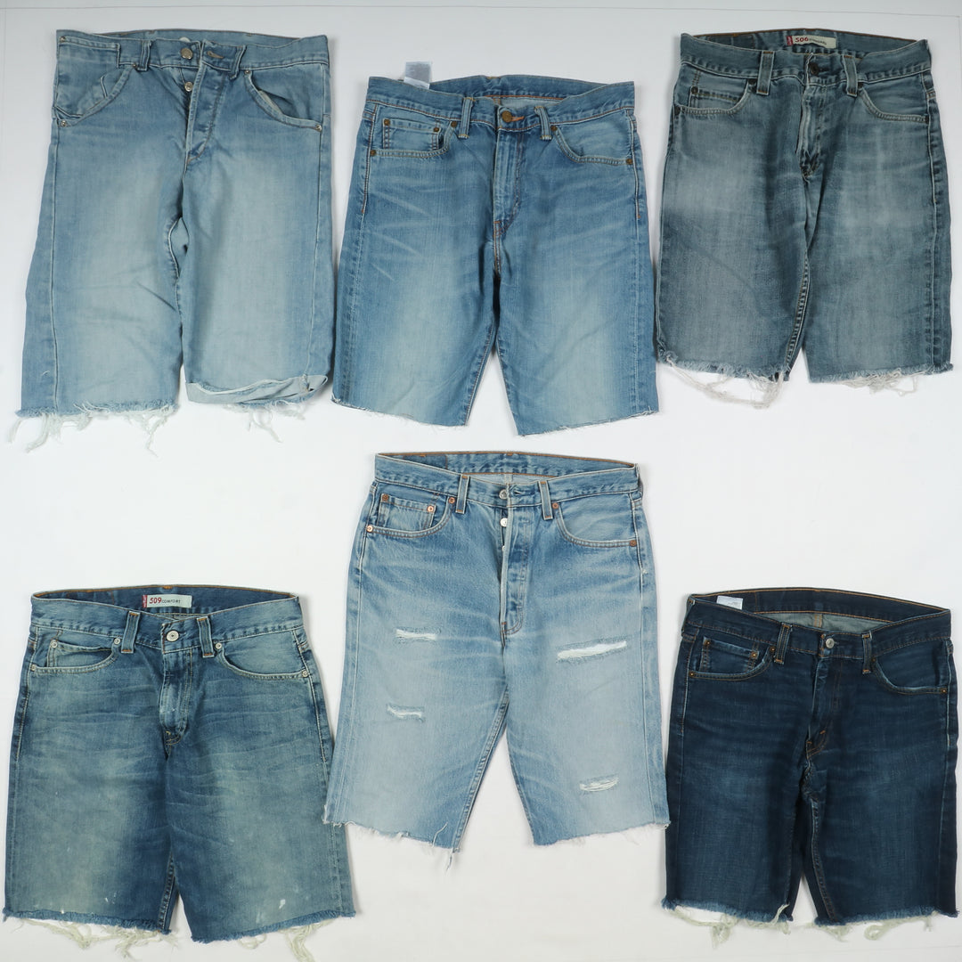 Levi's bermuda short uomo Box da 56pz jeans denim