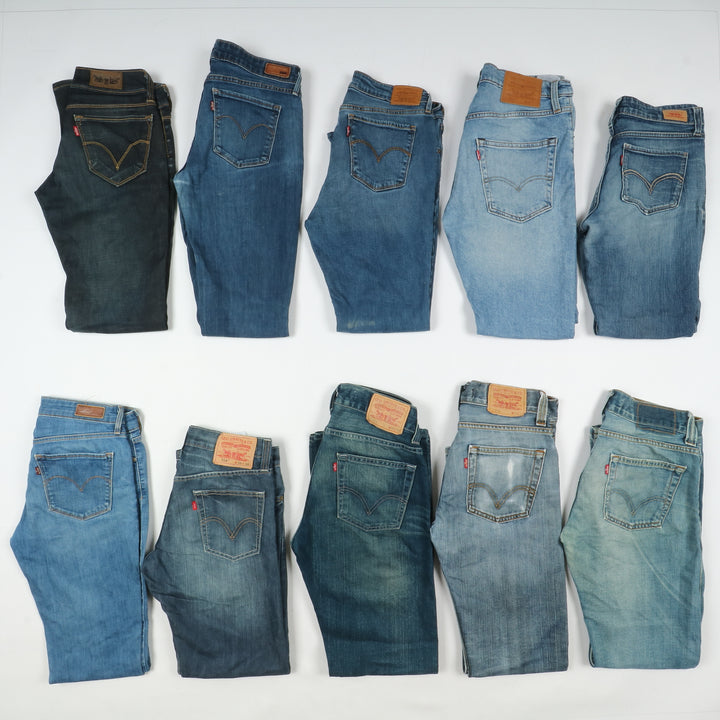 Levi's ZIP fly, Grado A+B, stock da 39pz Levis jeans Uomo e Donna Denim