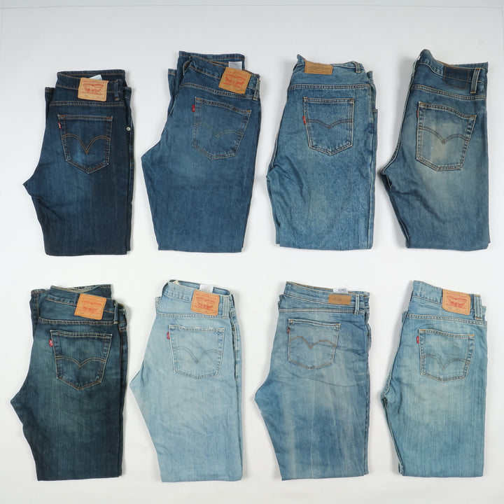 Levi's ZIP fly, Grado A+B, stock da 39pz Levis jeans Uomo e Donna Denim