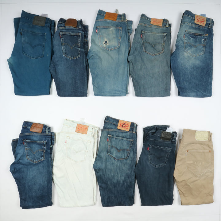 Levi's jeans denim slim e skinny uomo donna stock da 46 pz - Levis 511, 510, 504....