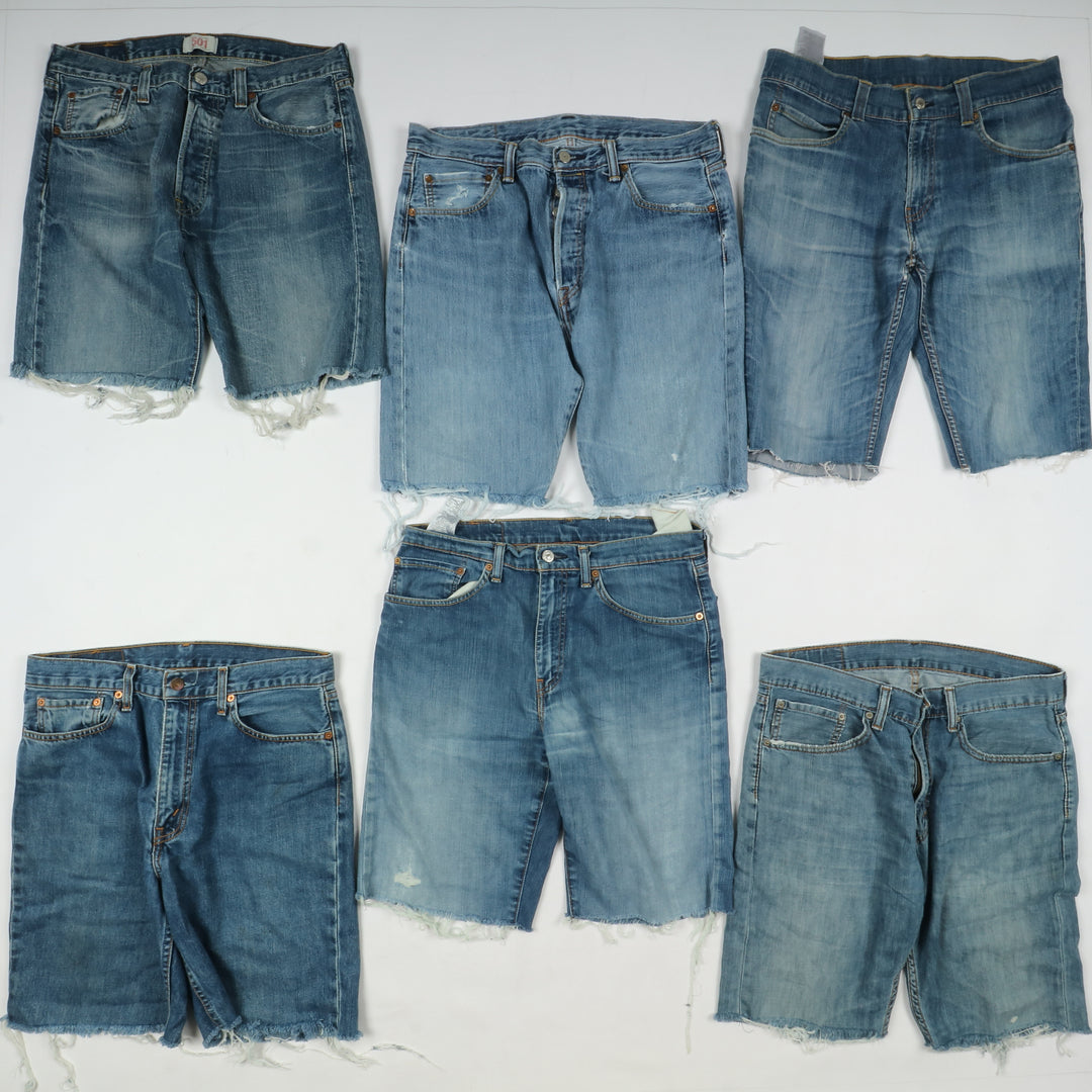 Levi's bermuda short uomo Box da 56pz jeans denim